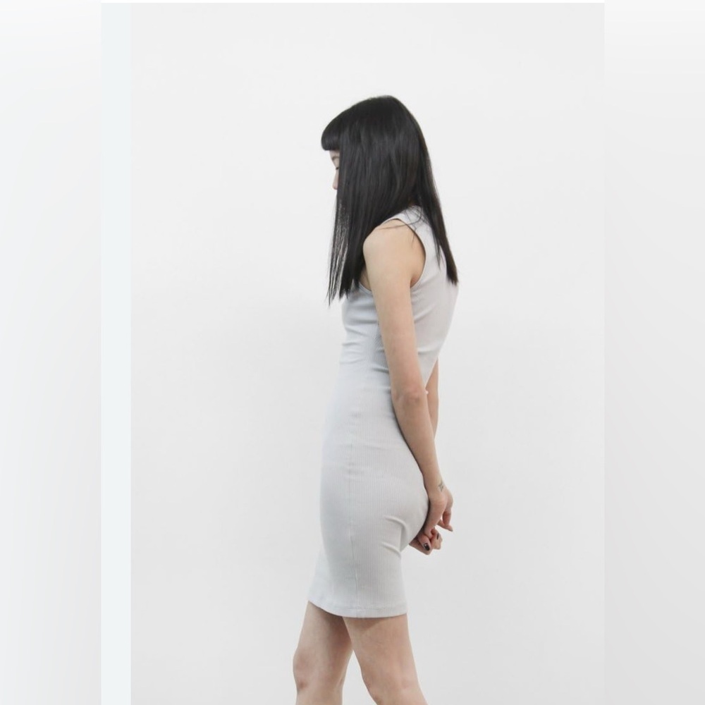 Hemsmith Ribbed Sleeveless Bodycon Midi Dress sz xs